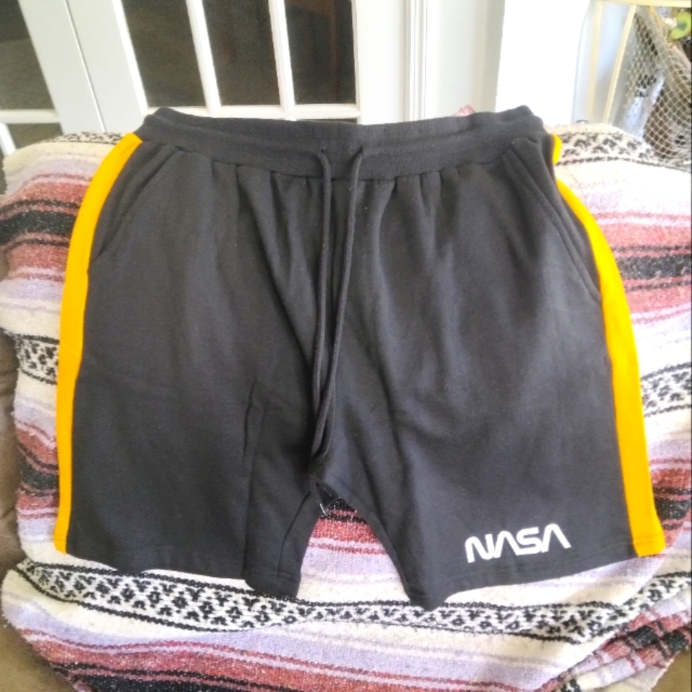 Black nasa shorts
